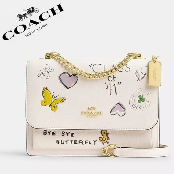 ❤️ Coach Klare Crossbody Bag With Sketch Print - Picture 1 of 11